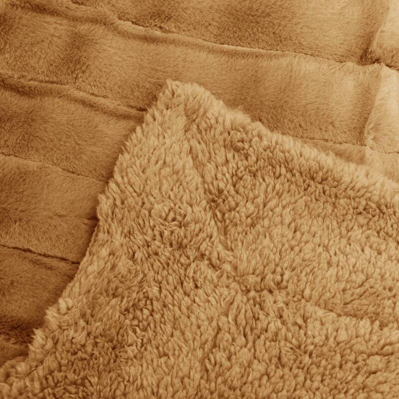 Supermink Decorative Fauxfur Throw 50'' x 60''