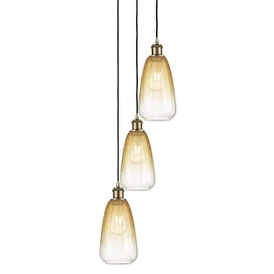 Innovations Lighting 113B-3P-40-13 Brookhaven Almond Pendant