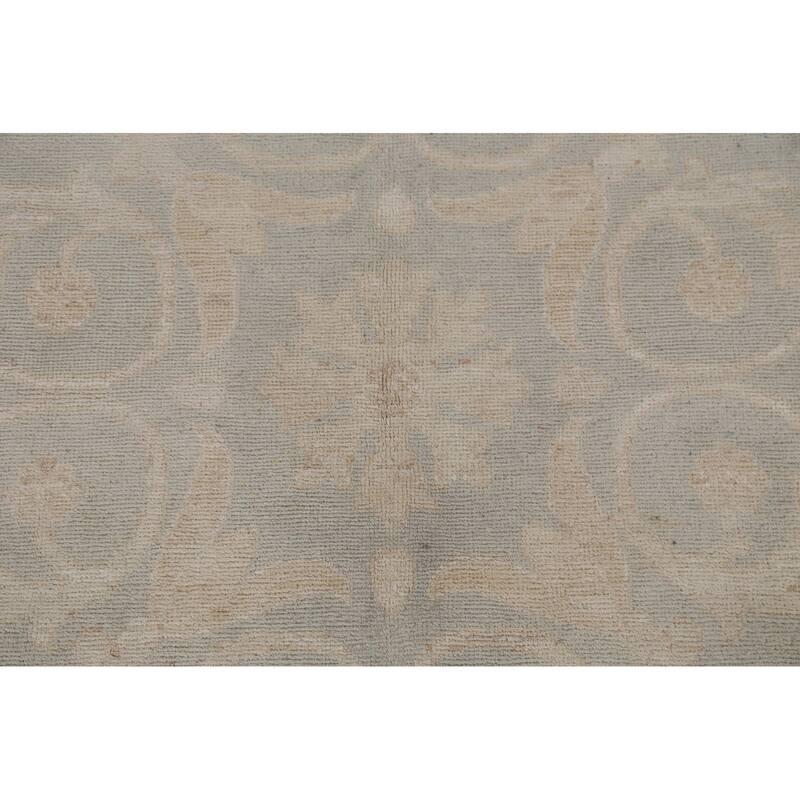 Vegetable Dye Muted Khotan Turkish Oriental Wool Area Rug Hand-knotted - 7'10" x 10'3"