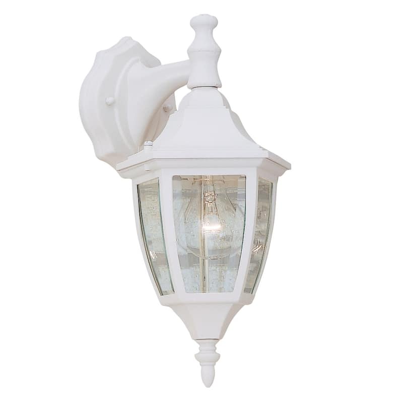 Designers Fountain 1 Light 7" Cast Aluminum Wall Lantern