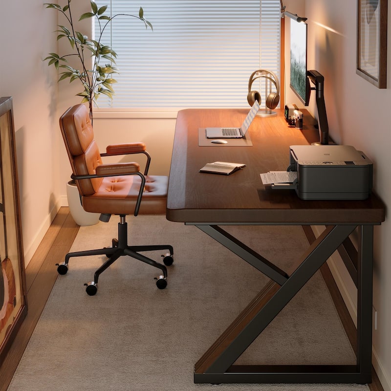 Folding Desk Small Foldable Desk for Small Space, 31.5 Inches Writing Computer Desk in Study, Home Foldable Desk for Bedroom