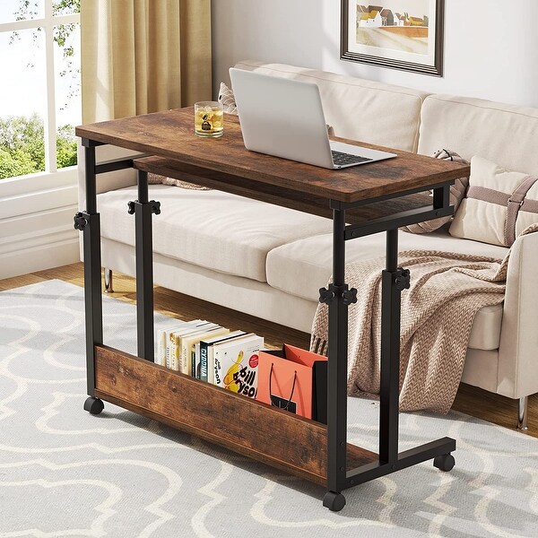 Portable Laptop Desk for Sofa and Bed Height Adjustable Small Standing Table On Sale Bed Bath Beyond 34929445