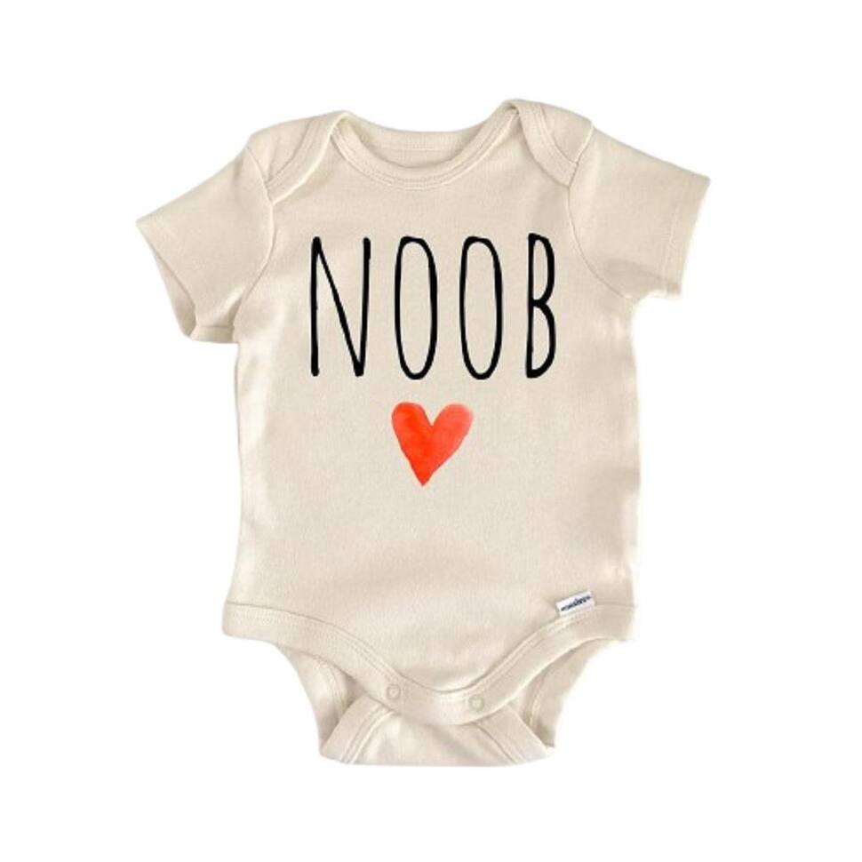 Video Gamer Noob Gaming - Baby Boy Girl Clothes Infant Bodysuit Funny Cute Newborn