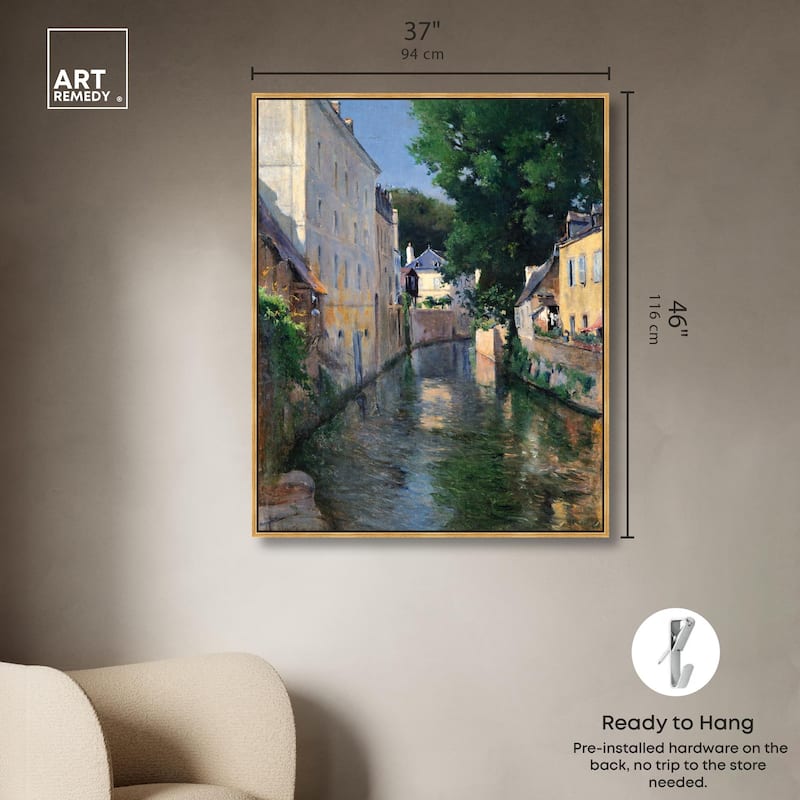 The River Isole Canvas by Art Remedy