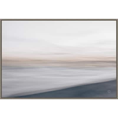 Waves Move Me I by Nathan Larson Framed Canvas Wall Art Print