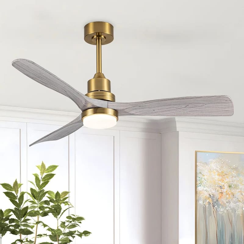 52'' LED Four Seasons Ceiling Fan Lights and Remote Control