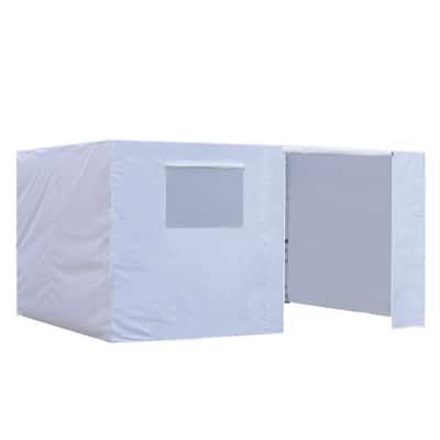 Aeocia Full Zippered Walls for 10x15 Easy Pop Up Canopy Tent 4 Sidewalls ONLY