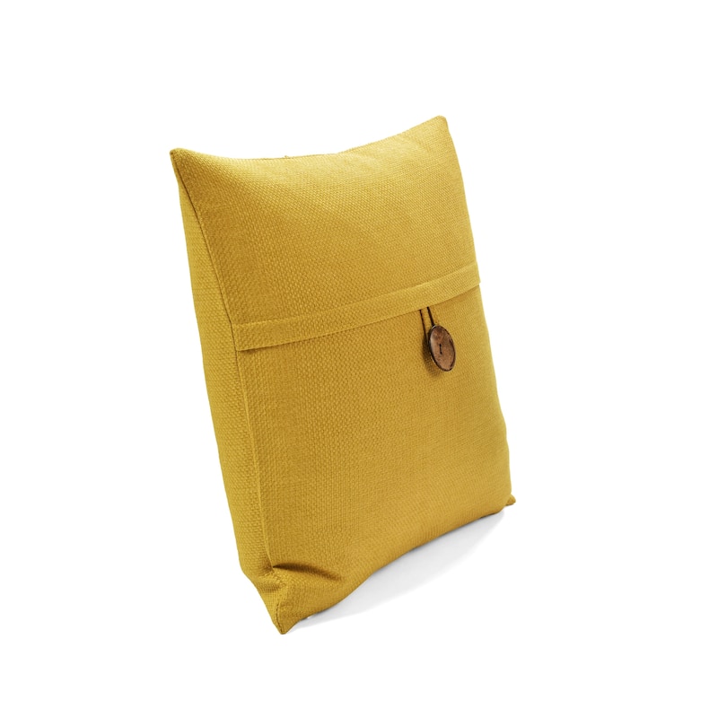 Lush Decor Clayton Woven Button Decorative Pillow Cover