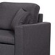 preview thumbnail 2 of 3, 82 Inch Reversible Sleeper Sectional Sofa with Storage Chaise, Dark Gray
