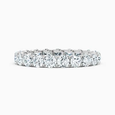 Auriya 14k Gold Round Lab Grown Diamond Eternity Band 2.10 - 9.75 ct. tw. (F-G, VS)