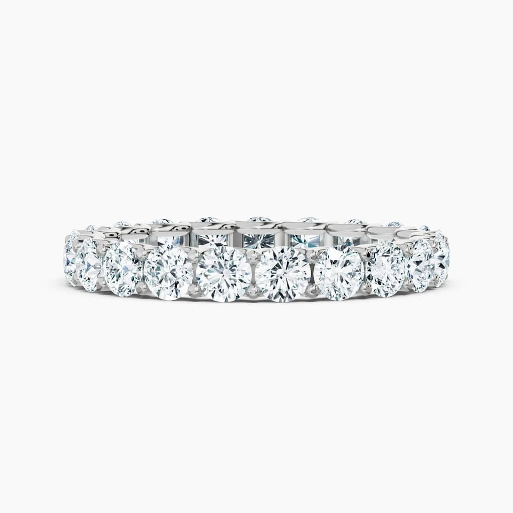 Auriya 14k Gold Round Lab Grown Diamond Eternity Band 2.10 - 9.75 ct. tw. (F-G, VS)