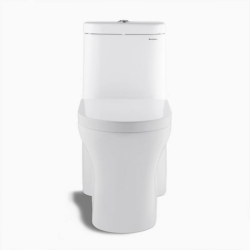 Swiss Madison Monaco 0.8-1.28 GPF One-Piece Elongated Dual Flush