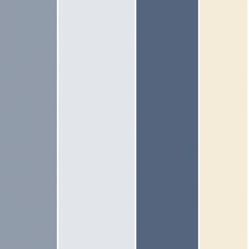 Galerie Wallcoverings Smart Stripes 2 Wide Stripe Vinyl on Non-Woven Matte Wallpaper Roll - 33 feet x 21 inches - Blue/Beige