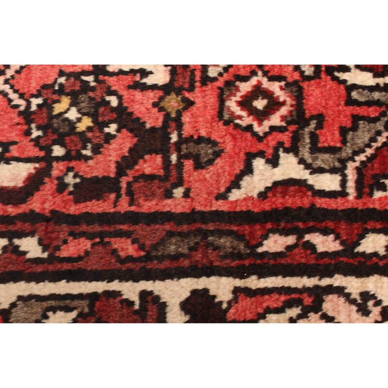 ECARPETGALLERY Hand-knotted Andelz Red Wool Rug - 3'5 x 5'7