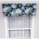 preview thumbnail 3 of 8, RLF Home Design Summerwind Petticoat Window Valance Navy