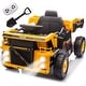 preview thumbnail 2 of 6, Ride On Dump Truck For Kids, 12V Ride On Car With LED Lights, Electric Dump Bed And Extra Shovel, Music Player