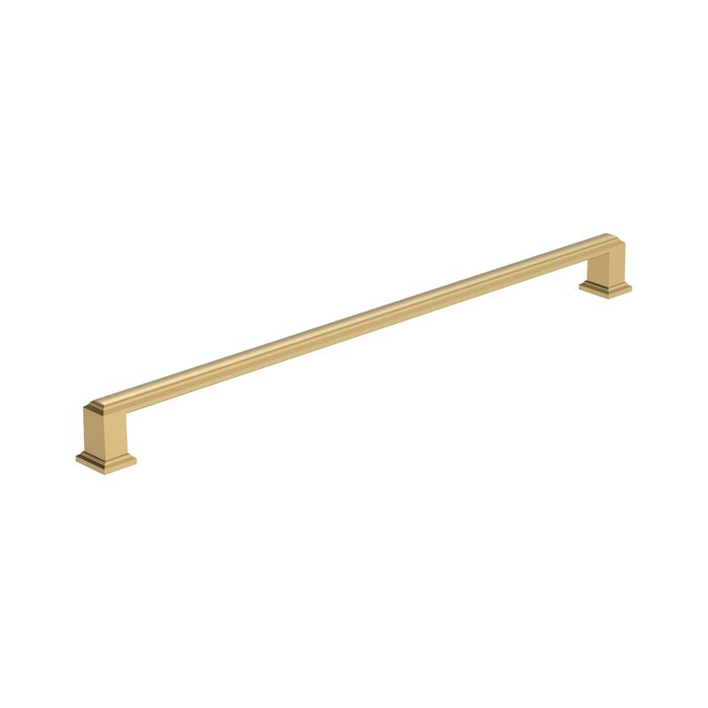 Amerock Appoint Cabinet Door Pull - 12-5/8 in Center to Center - Champagne Bronze