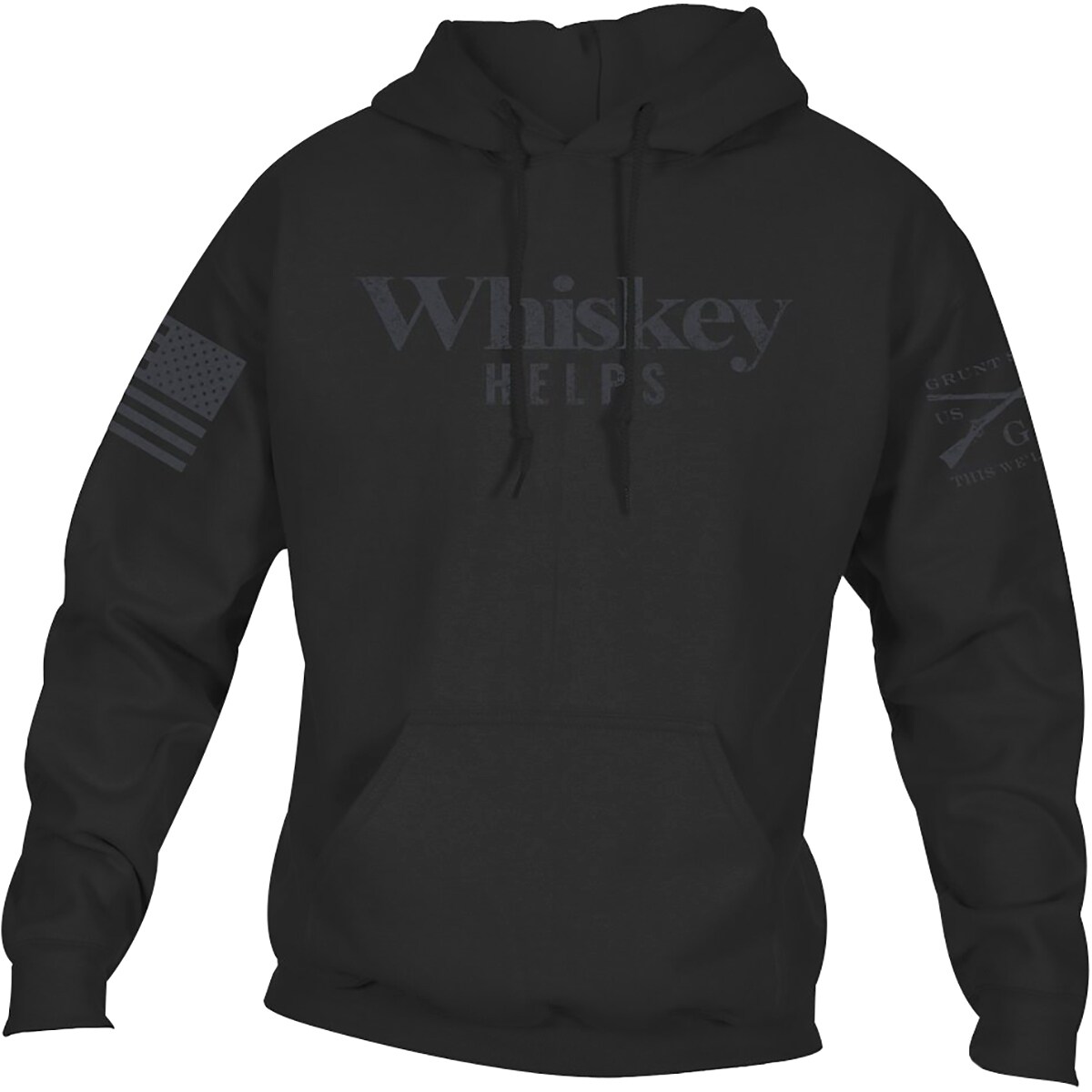 Grunt style whiskey helps hoodie clearance