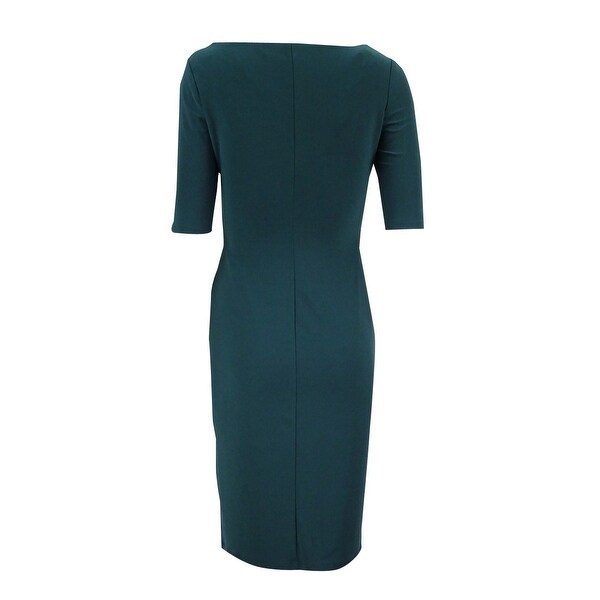 ralph lauren cowl neck dress