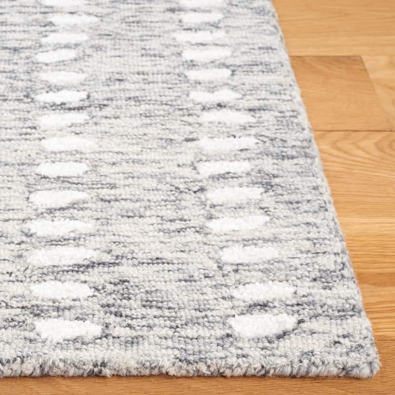 SAFAVIEH Handmade Abstract Damhnait Contemporary Wool Rug