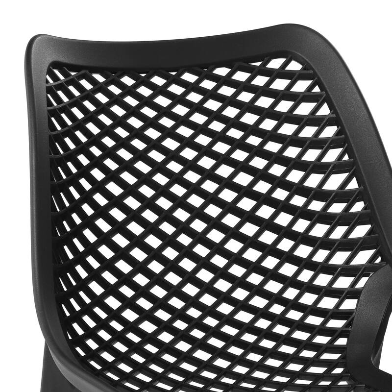 Frond and Form 4-Person Outdoor Square Dining Set