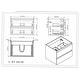 preview thumbnail 13 of 71, Baillie 30'' Wall-Mounted Vanity with Reinforced Acrylic Sink
