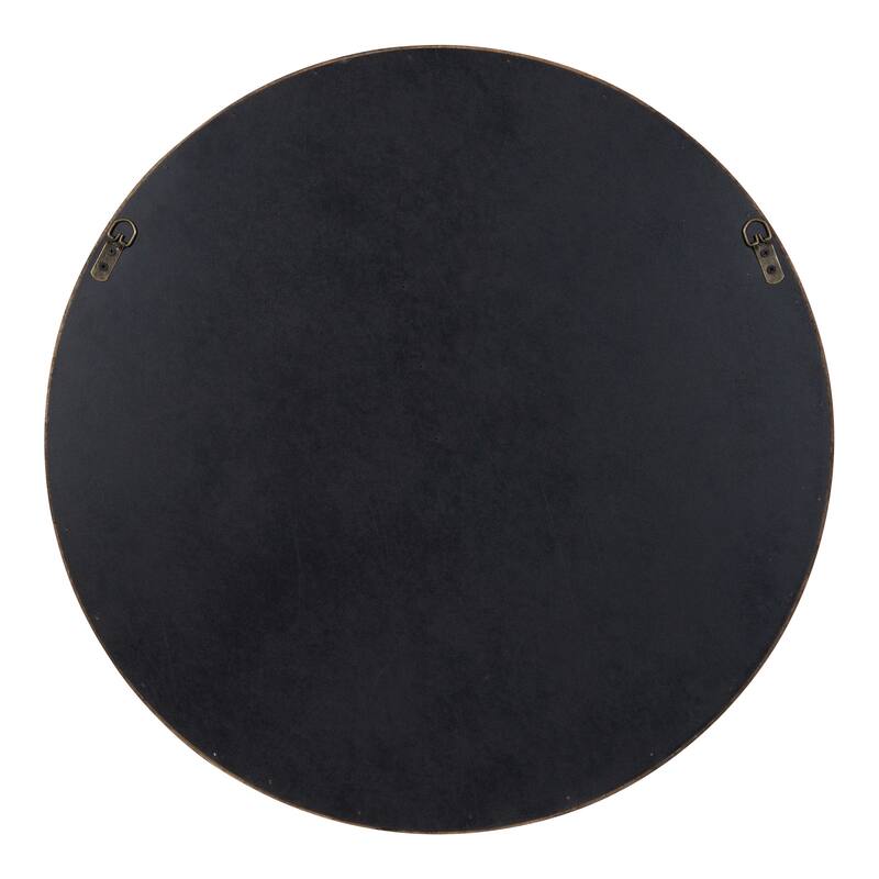 Kate and Laurel Pao Round Framed Wall Mirror
