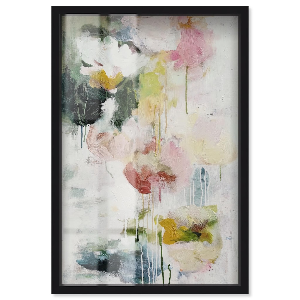 Dripping Colors III Shadowbox by Art Remedy