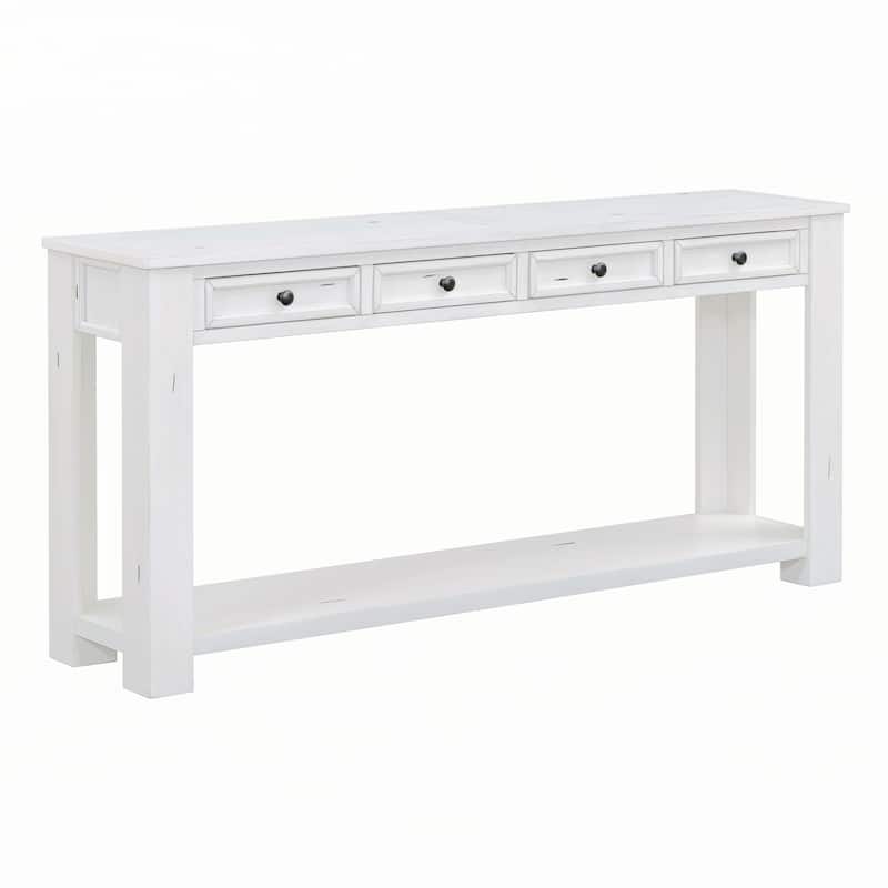 Console Table/Sofa Table(Antique White)