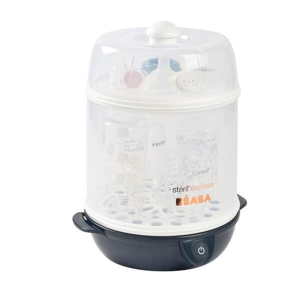 slide 2 of 5, BEABA Steril Express 2 in 1 Bottle Sterilizer - Midnight Blue Midnight Blue