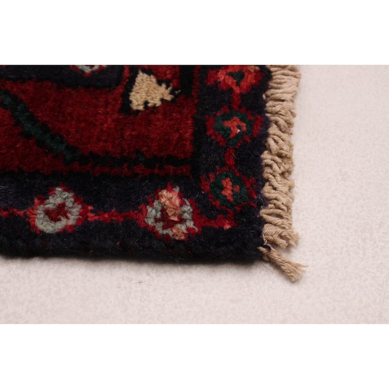 ECARPETGALLERY Hand-knotted Anadol Red Wool Rug - 4'0 x 10'10