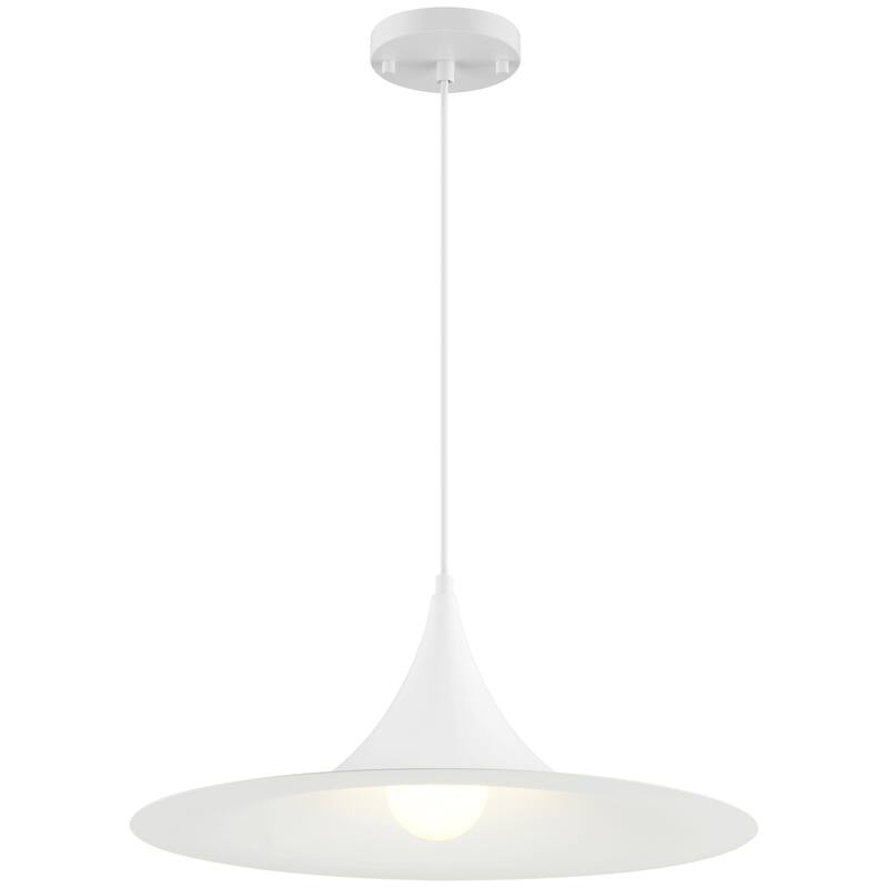 Access Lighting Costa LED Pendant - Replaceable LED - 19" Dia - White