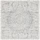 preview thumbnail 3 of 14, SAFAVIEH Handmade Ebony Navah Modern Rug. 6' Square - Grey/Ivory - Square