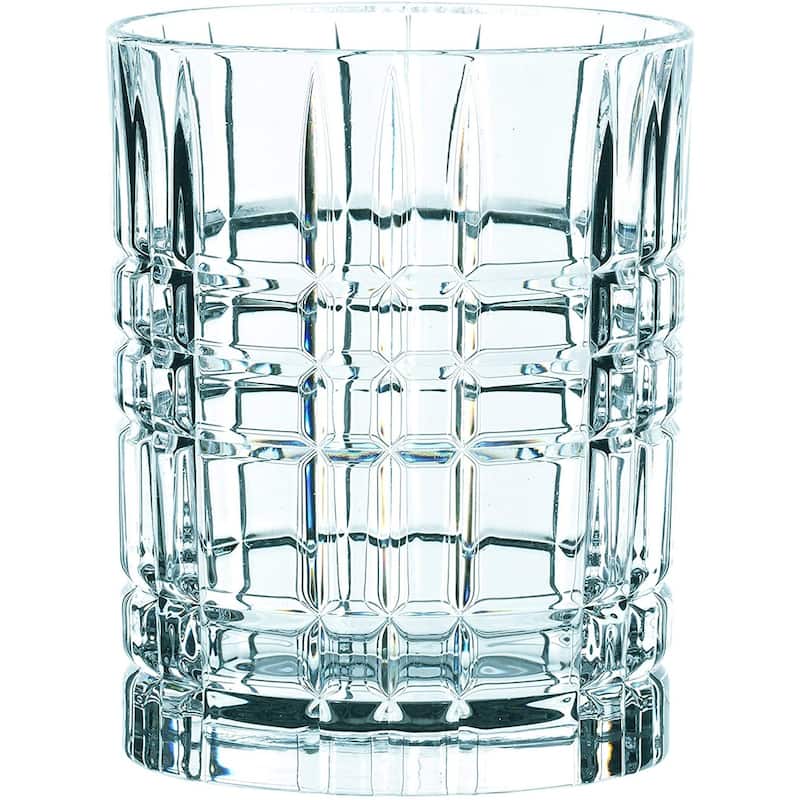 Nachtmann Set of 4 Square Series Whisky Glasses - 12.16 oz.