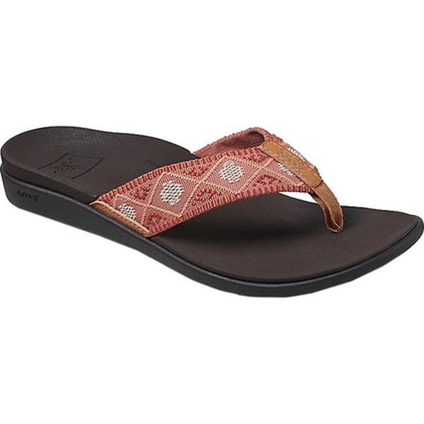 Ortho-Woven Flip Flop Dusty Coral 