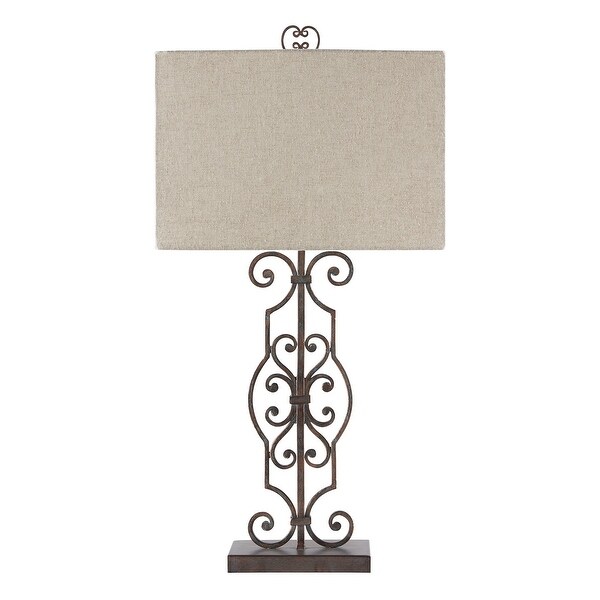 ornate table lamp
