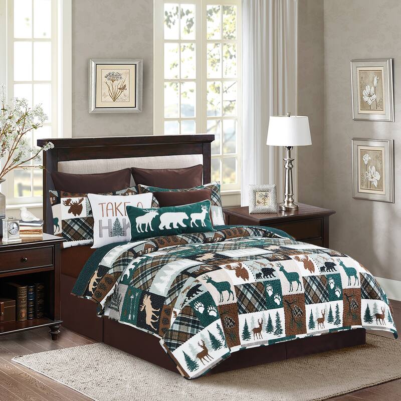 Fletcher Forest King Quilt Set