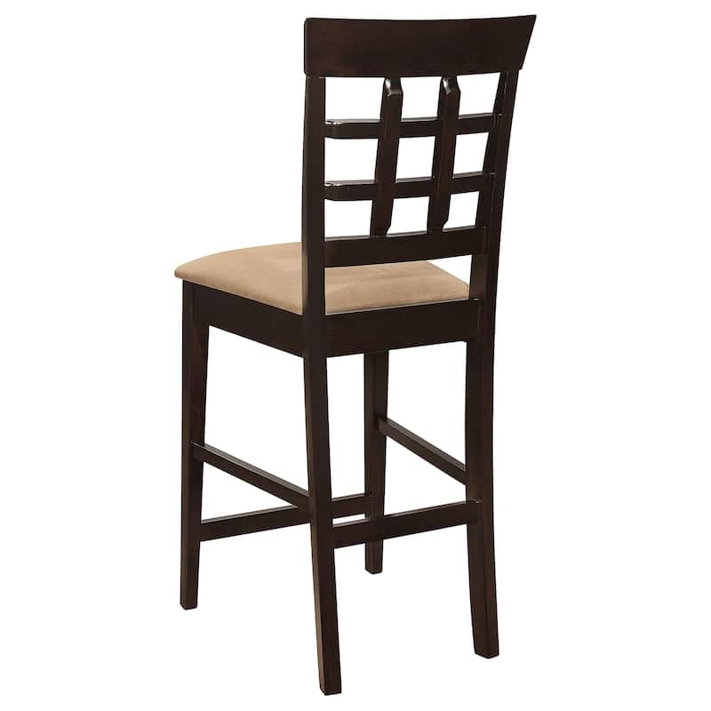 Clanton Cappuccino Square Counter Height Dining Set