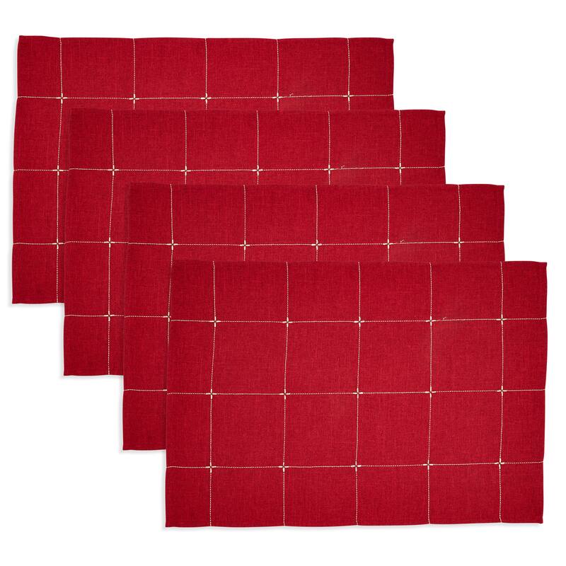 Embroidered Placemat (Set of 4) - 14"x20"