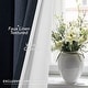 preview thumbnail 28 of 28, Deconovo Blackout Living Room Curtains Faux Linen Drapes 2 Panels