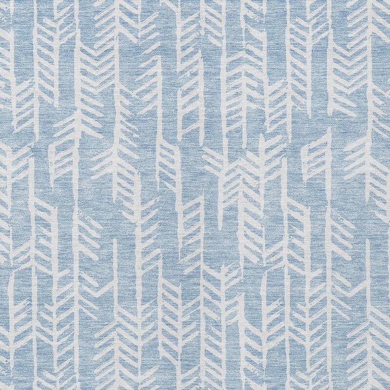 HomeRoots Tribal Transitional Rectangle Outdoor Rug