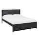 Option Solid Panel Headboard-Black