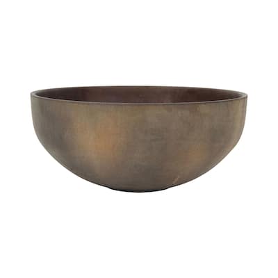 Patio Limestone Tapered Bowl