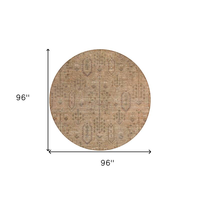 HomeRoots Southwestern Transitional Rectangle Outdoor Rug