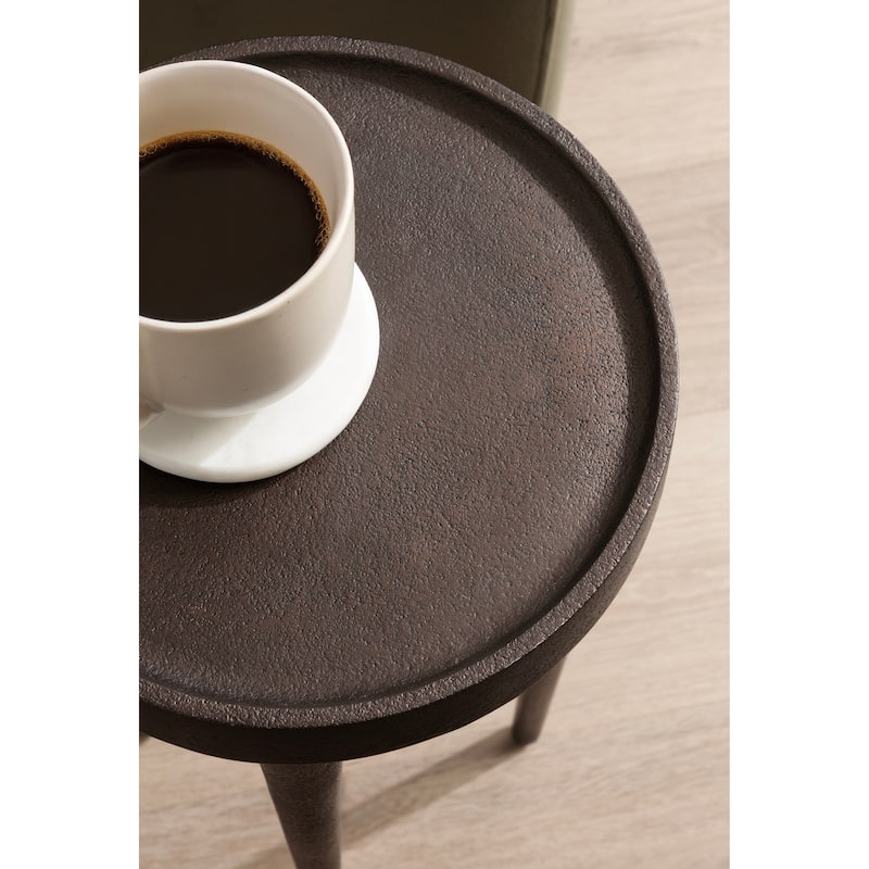 Kate and Laurel Rava Metal Drink Table