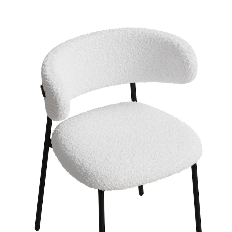 Parsons Chair Velvet Dining Chairs Set of 2, Modern Dining Chairs with Metal Legs, Side Chair Upholstered Chair