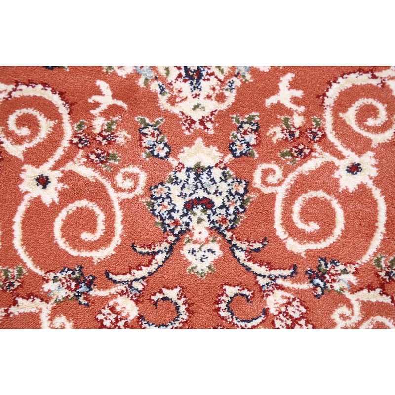 Floral Medallion Transitional Oriental Turkish Rug Traditional Carpet