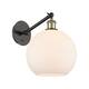 Option Black Antique Brass / Matte White