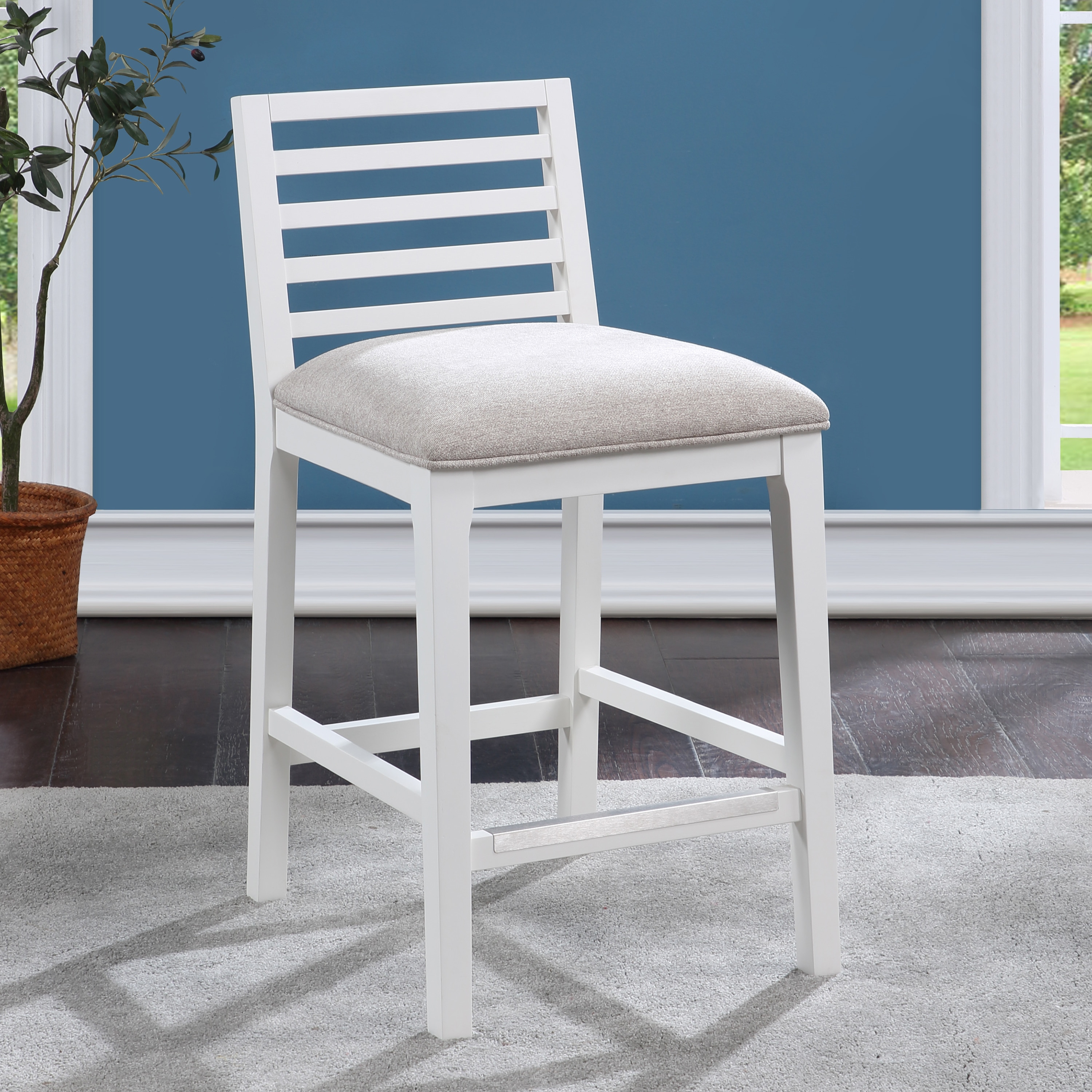 Sunnyvale Solid Wood Counter Stool