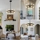 preview thumbnail 36 of 55, KAYLA Modern Chandelier with K9 Crystal